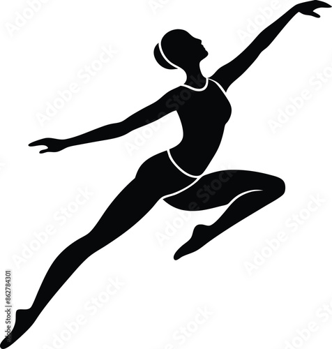 dancing academy logo, dance art logo,  ballerina, dancer symbol