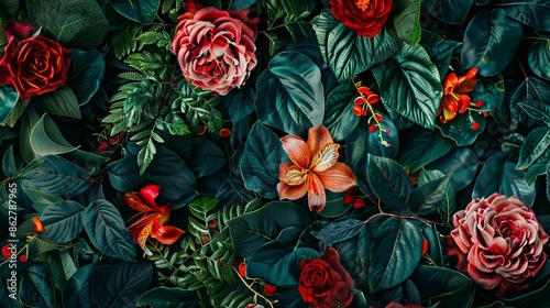 floral wallpaper background