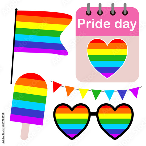 set of pride month