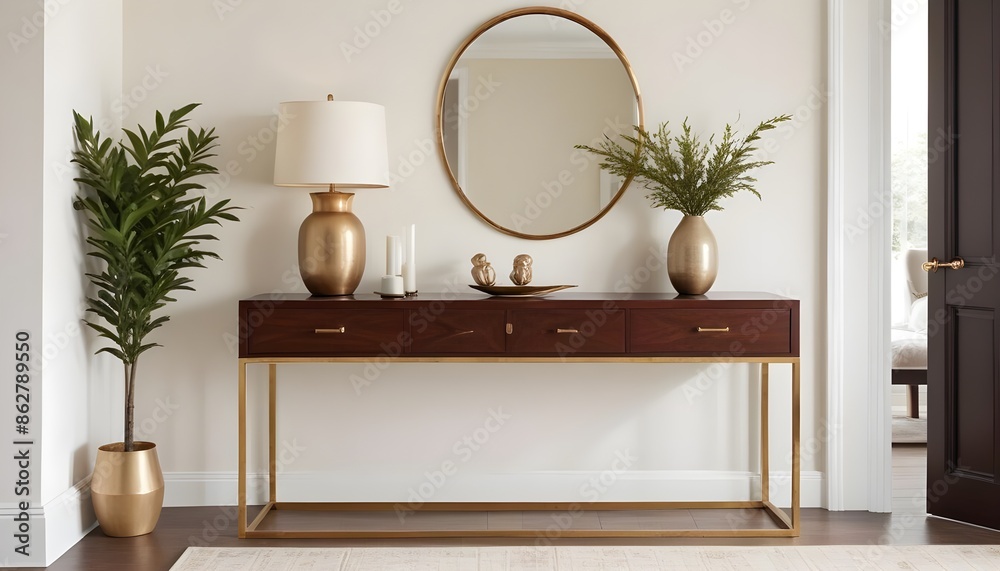 Photo interior modern design room 3d illustration Photo interior modern design room 3d illustration