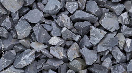 Wallpaper Mural A close-up image showcasing a pile of grey gravel stones SEAMLESS PATTERN Torontodigital.ca