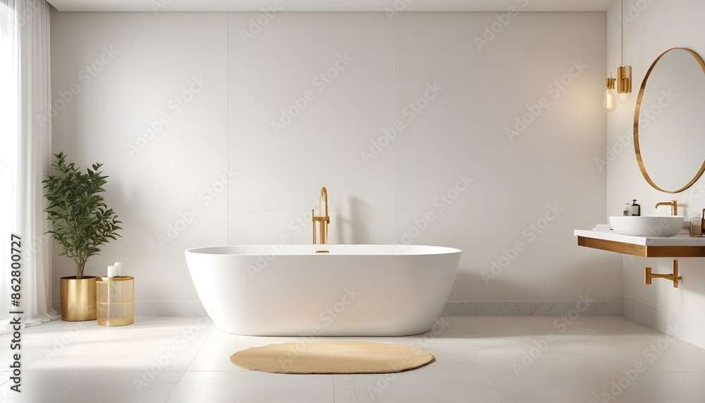 Photo interior modern design room 3d illustration Photo interior modern design room 3d illustration