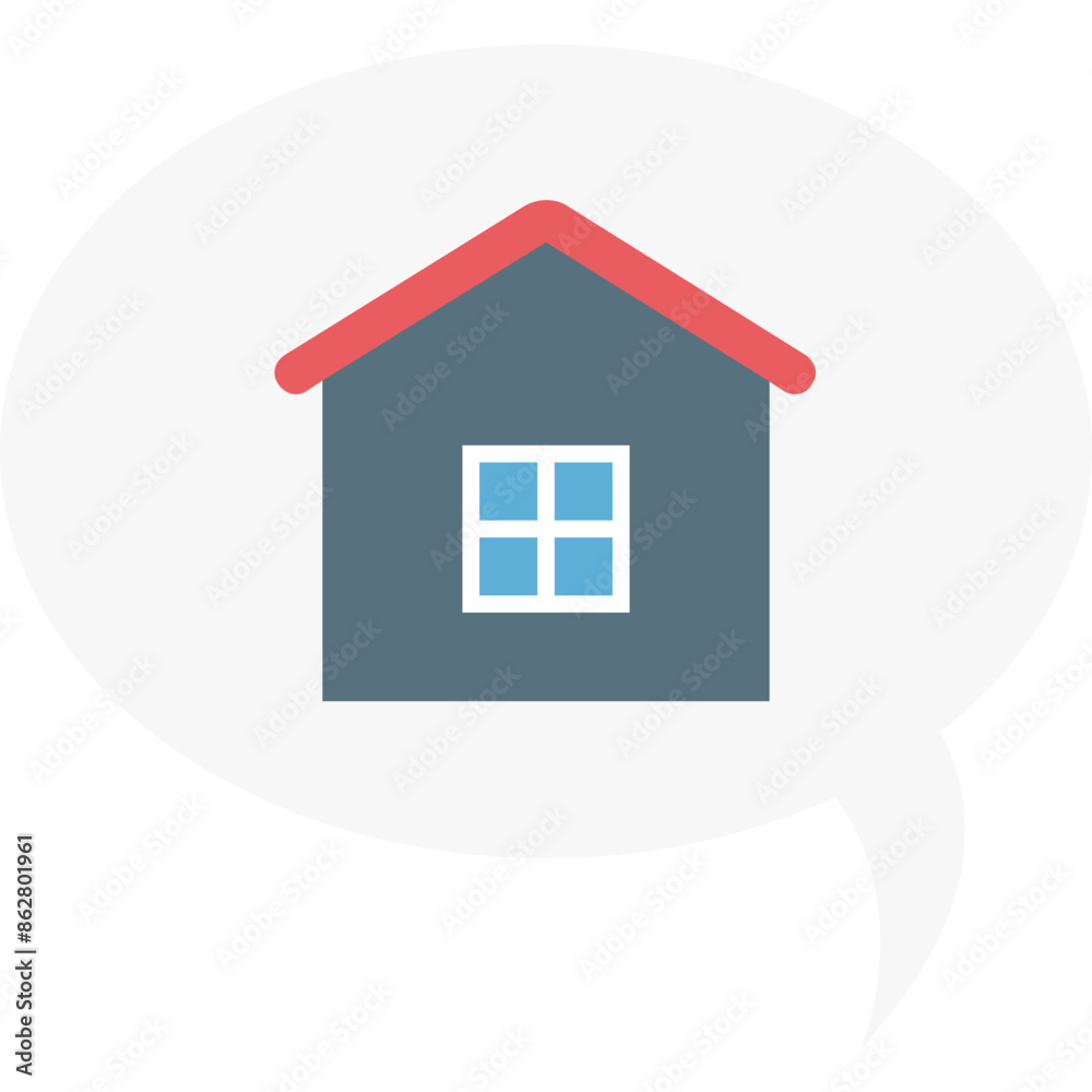 Home Icon Flat Icon