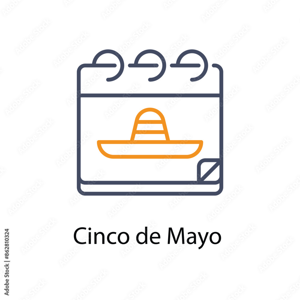 Cinco de Mayo vector icon Cinco de Mayo vector icon