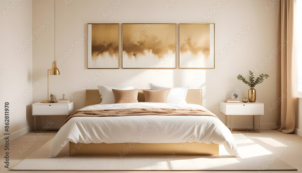 Photo interior modern design room 3d illustration Photo interior modern design room 3d illustration