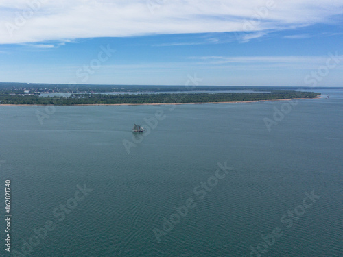 Sailing Ship on the Sea