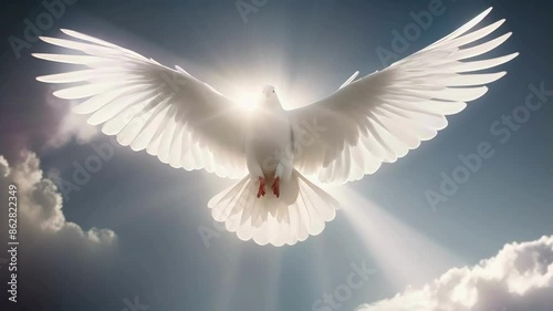 Winged Dove as the Holy Spirit in the New Testament