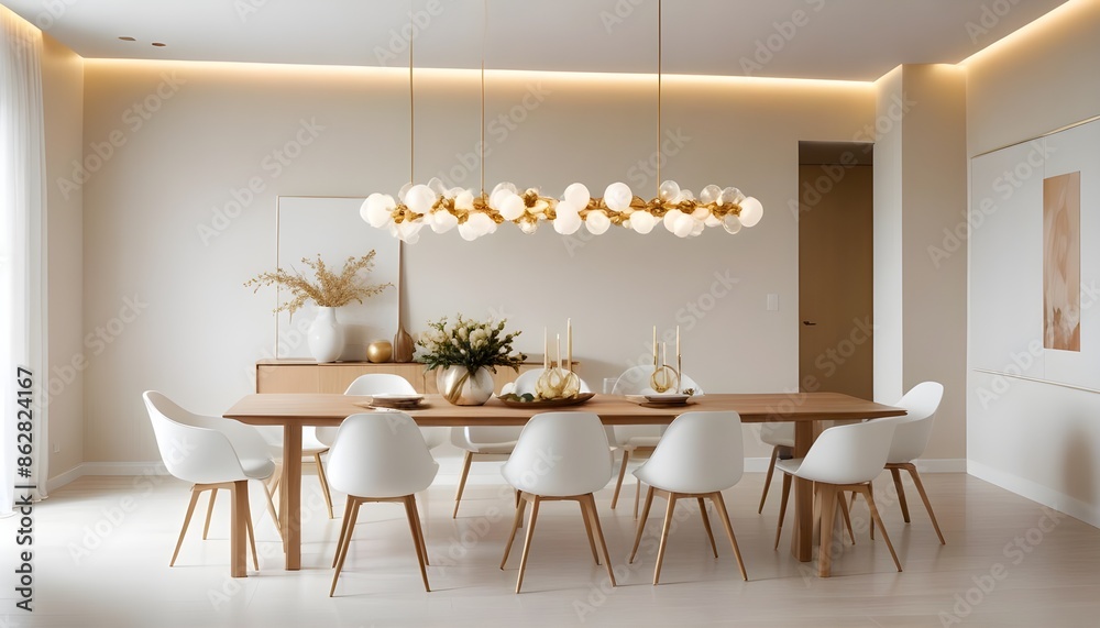 Photo interior modern design room 3d illustration Photo interior modern design room 3d illustration