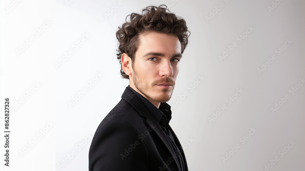 Fototapeta premium Serious Business Man, Professional, Confident, Executive