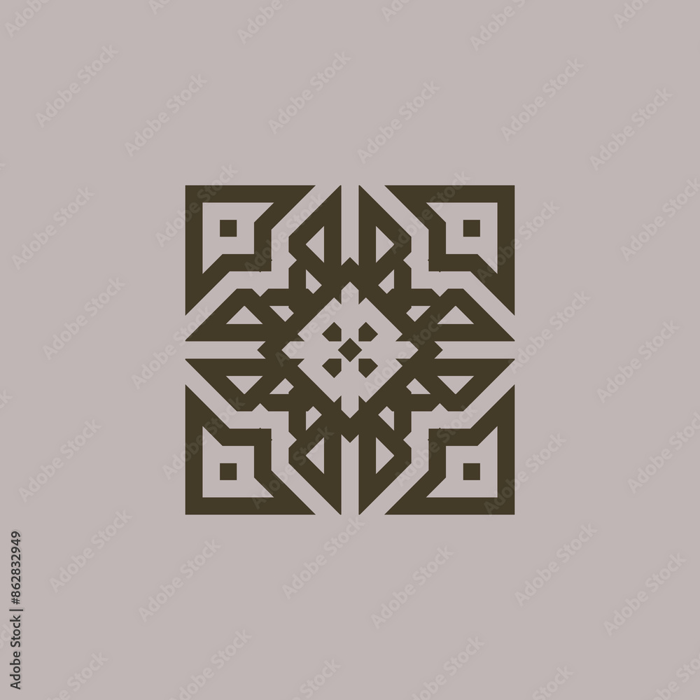 Essential geometric seamless vector pattern neutral geometry useful repeating pattern for packaging Essential geometric seamless vector pattern neutral geometry useful repeating pattern for packaging