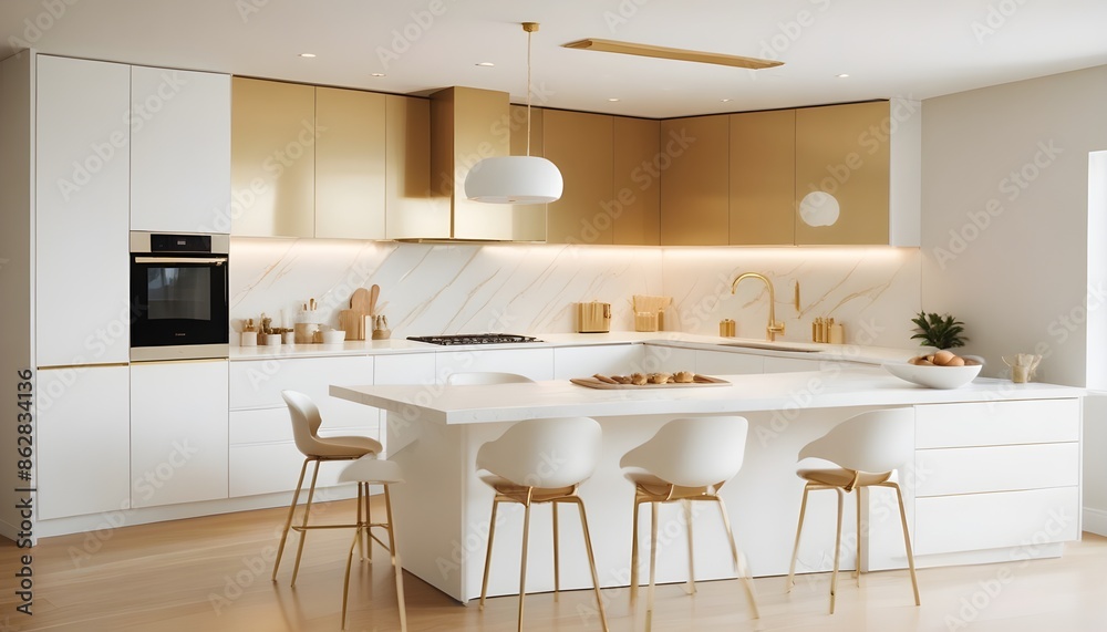 Photo interior modern design room 3d illustration Photo interior modern design room 3d illustration