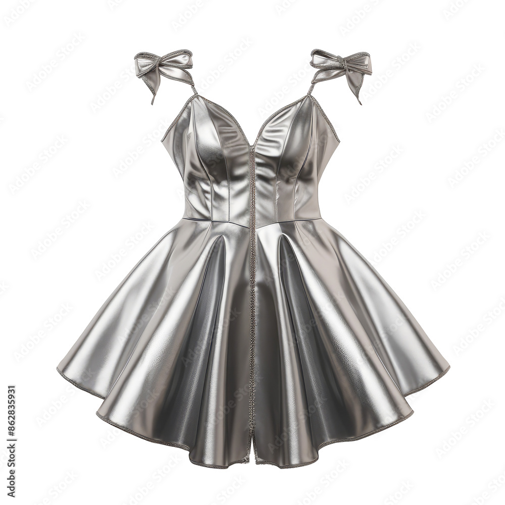 beautiful dress isolated on white beautiful dress isolated on white