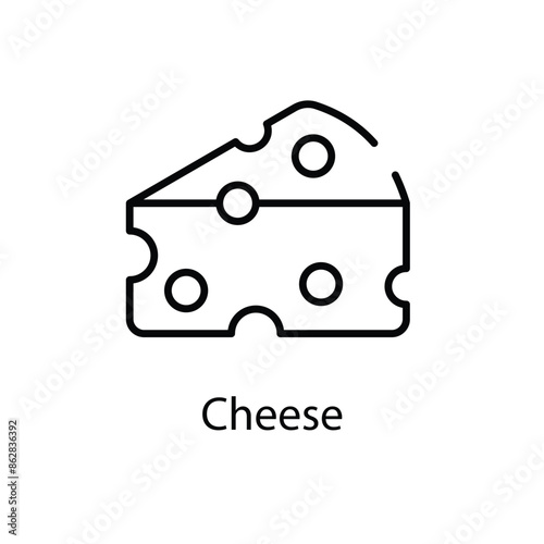 Cheese vector icon