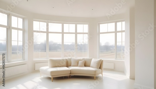 Wallpaper Mural Photo interior modern design room 3d illustration Torontodigital.ca