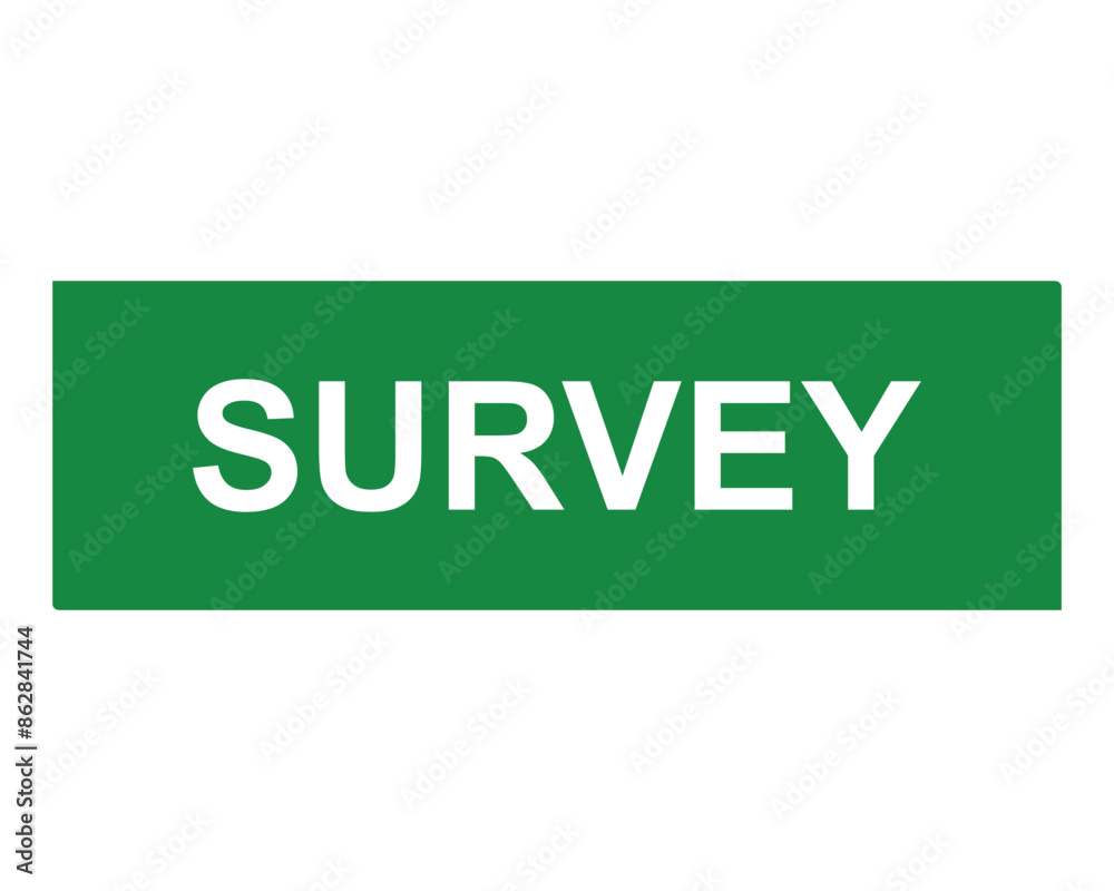 survey button on white background. survey button sign survey button on white background. survey button sign