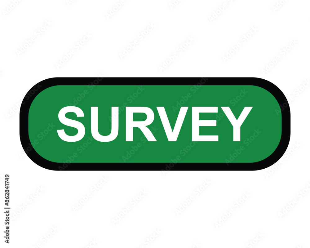 survey button on white background. survey button sign survey button on white background. survey button sign