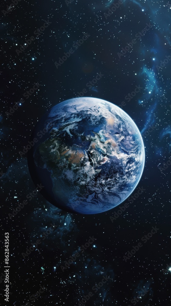 Obraz premium International Day for the Protection of the Ozone Layer, planet earth, environmental protection, take care of nature