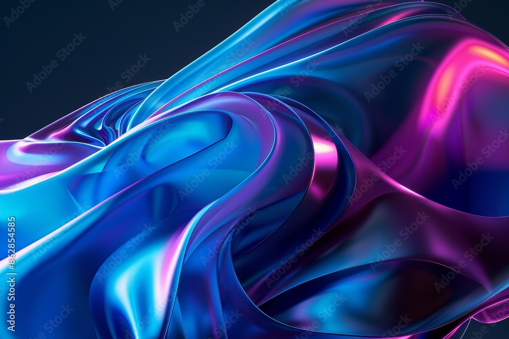 Abstract fluid holographic neon color background Abstract fluid holographic neon color background