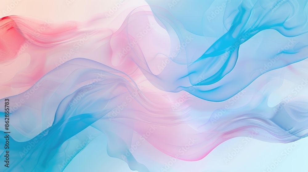 Concept of Summer and Spring with a Color Wave Blue Gradient and Pastel Textured Abstract Wallpaper Concept of Summer and Spring with a Color Wave Blue Gradient and Pastel Textured Abstract Wallpaper