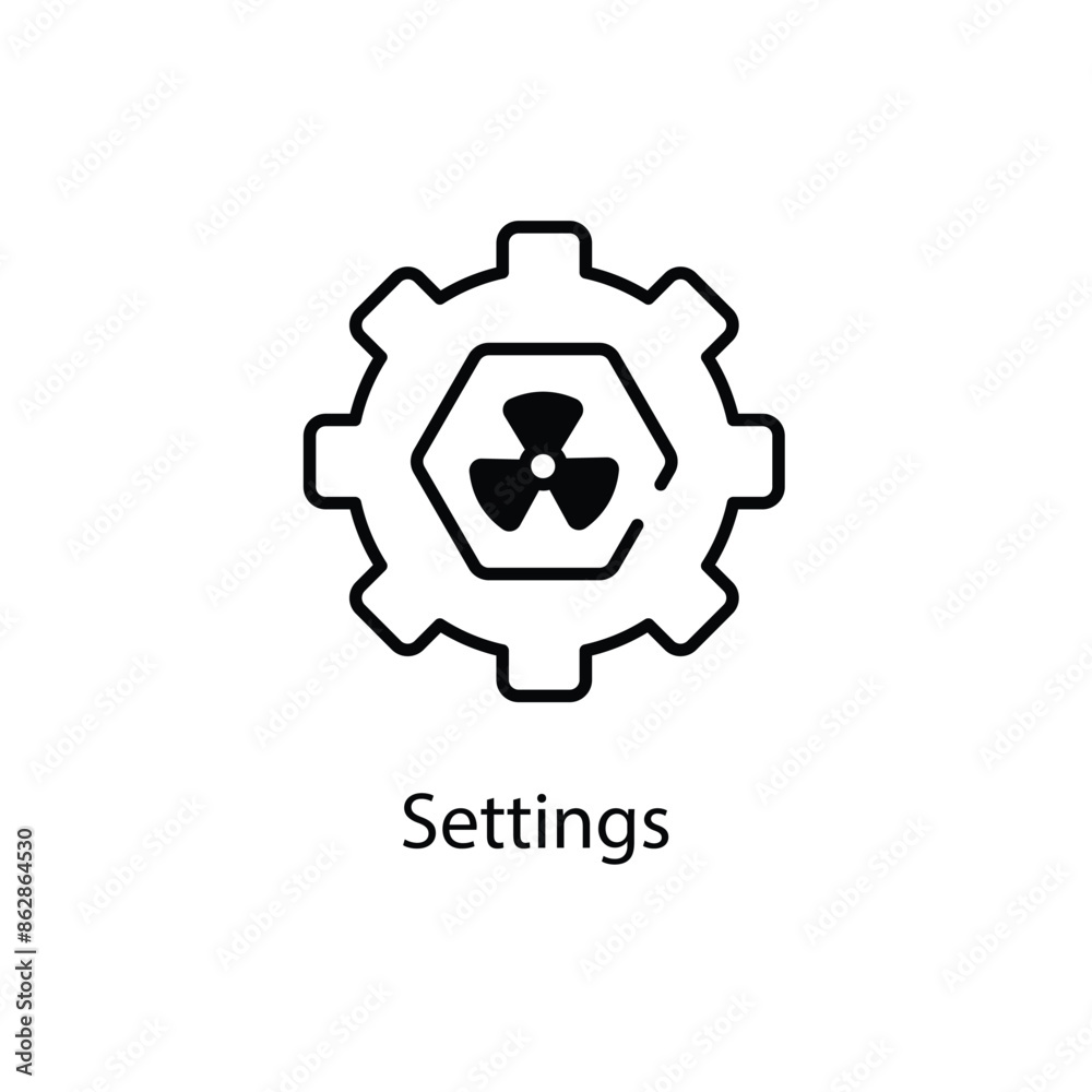 Settings vector icon Settings vector icon