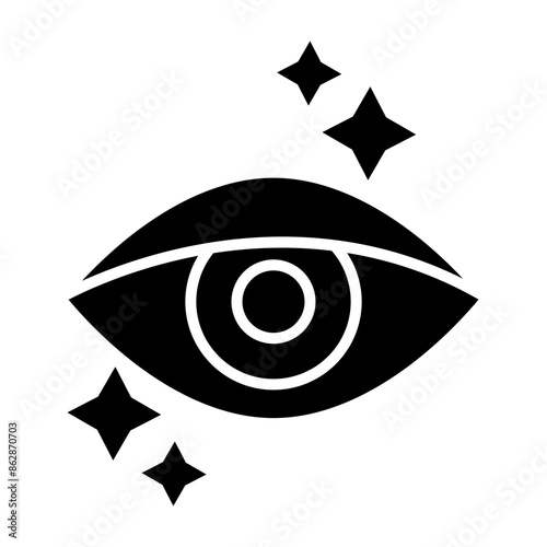 Ophthalmologist Glyph Icon