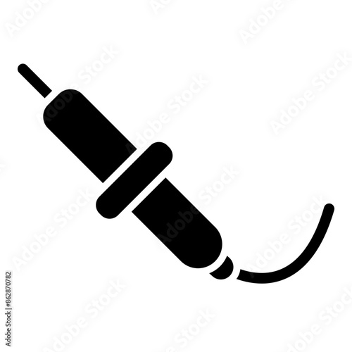 Soldering Glyph Icon