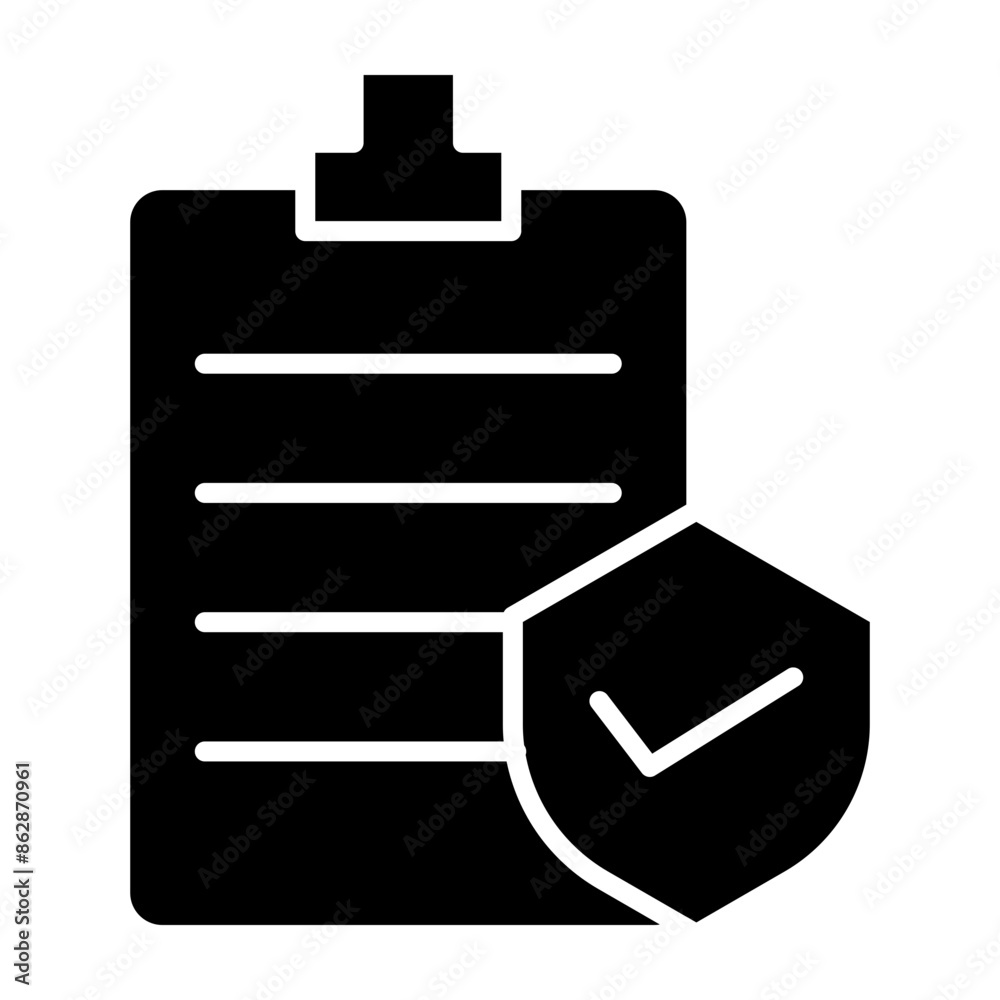 Verification Glyph Icon Verification Glyph Icon