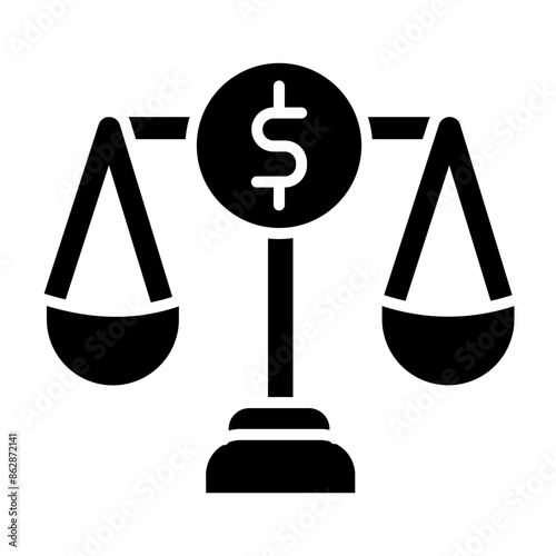 Balance Glyph Icon