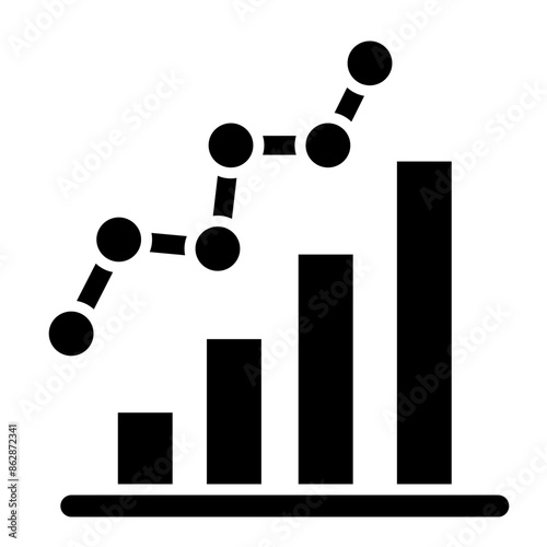 Statisctics Glyph Icon