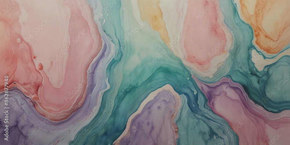 Fototapeta premium Colorful marble stöbe texture background vector illustration