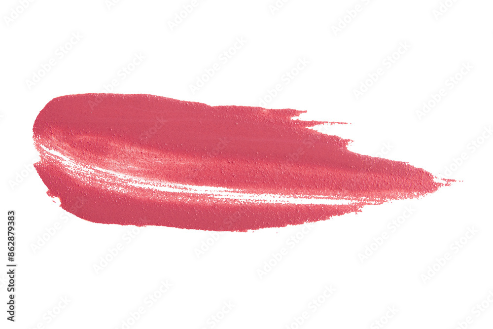 Smear of pink matte liquid lipstick on empty background Smear of pink matte liquid lipstick on empty background