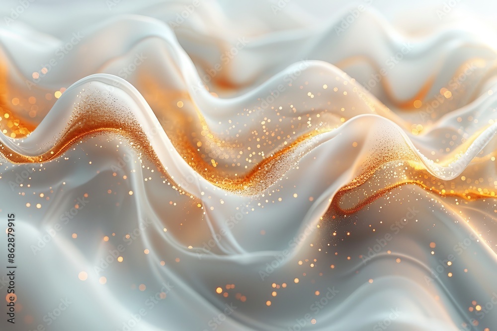 Golden wave-like abstract background, marble, gradient, shine, glitter Golden wave-like abstract background, marble, gradient, shine, glitter
