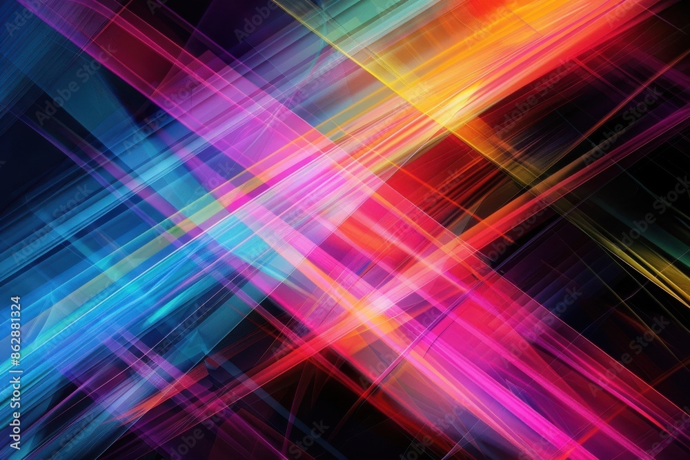 Colorful lines creating abstract background design Colorful lines creating abstract background design