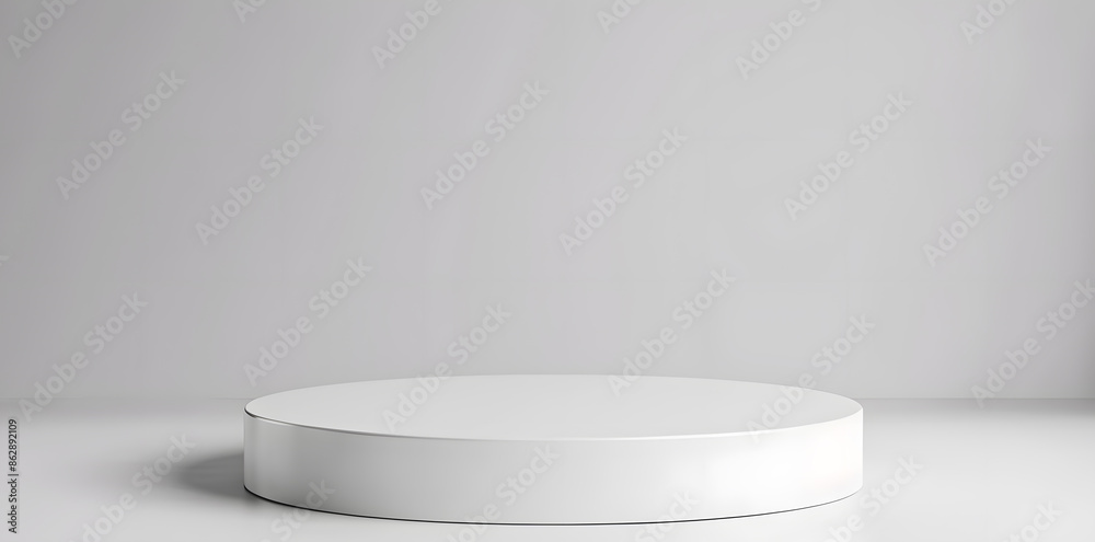 3d white round podium mock up 3d white round podium mock up