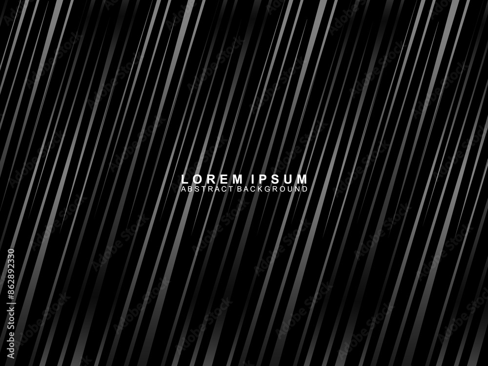 Futuristic black gradient lines abstract background. Geometric black lines form abstract vector background. Black modern background. Futuristic black gradient lines abstract background. Geometric black lines form abstract vector background. Black modern background.