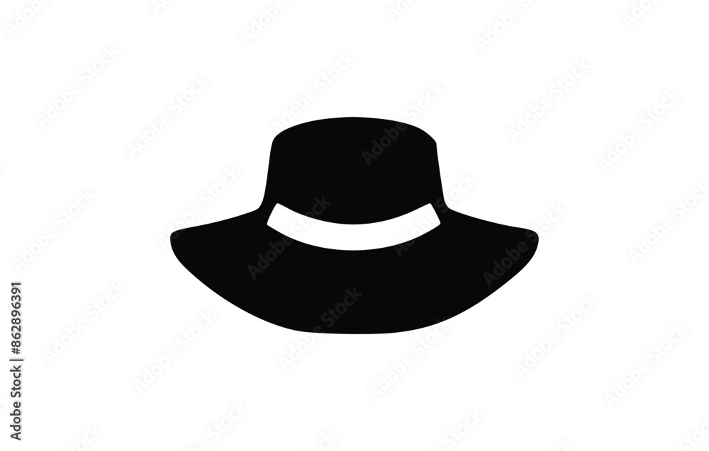 Black dress vector logo on white background. Black dress vector logo on white background.