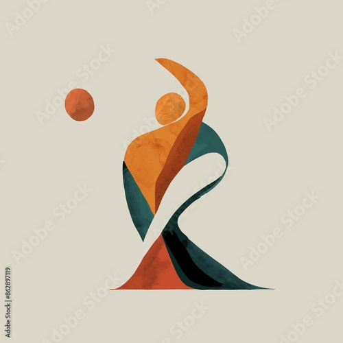 Helping each other abstract 