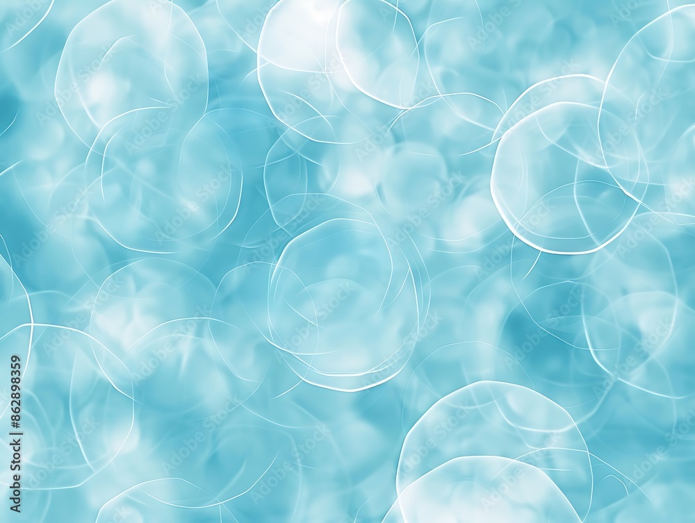 blue background with white circles blue background with white circles