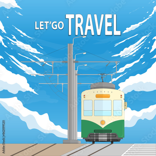 let'go travel with ride the tram and enjoy the view
