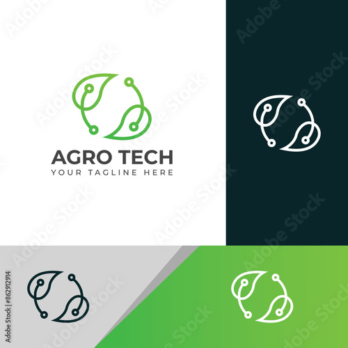 Creative Agro tech logo design