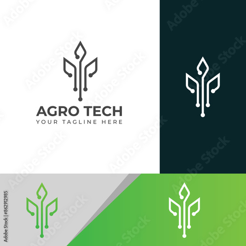 Creative Agro tech logo design