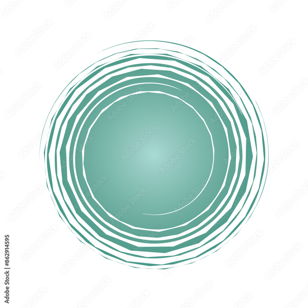 Fototapeta premium Abstract Spiral Gradient shapes