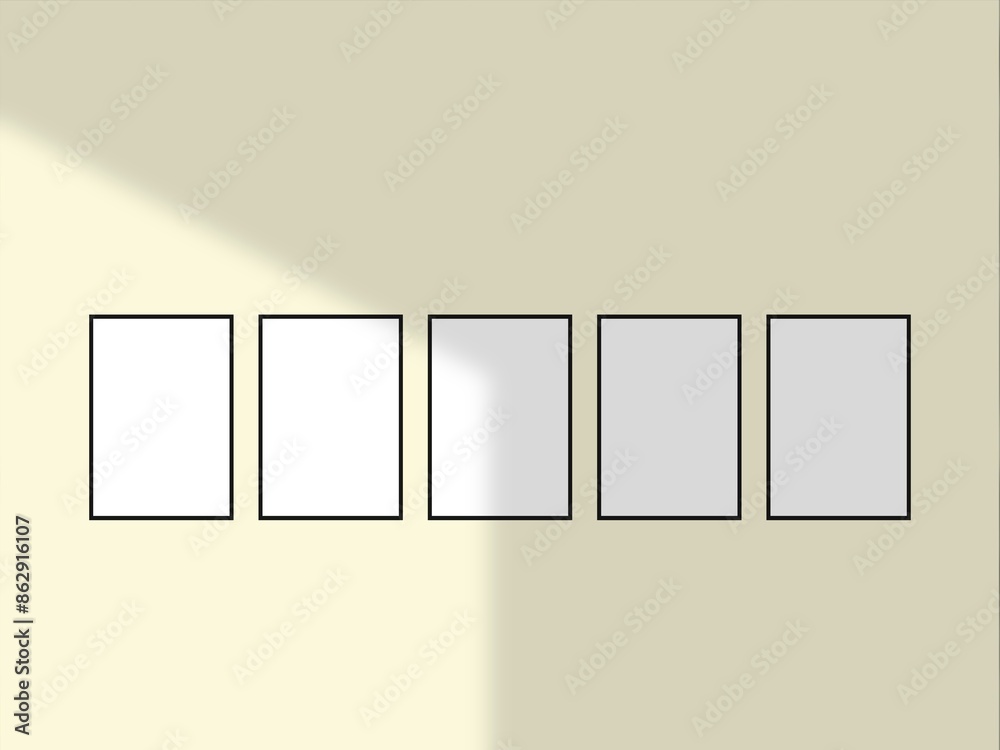 Blank mockup frame photo minimal with soft shadows and light overlay as template for design presentation, promotion, portfolios etc. Blank mockup frame photo minimal with soft shadows and light overlay as template for design presentation, promotion, portfolios etc.