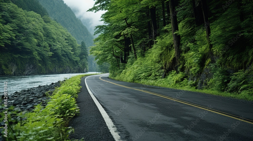 road in the mountains road in the mountains