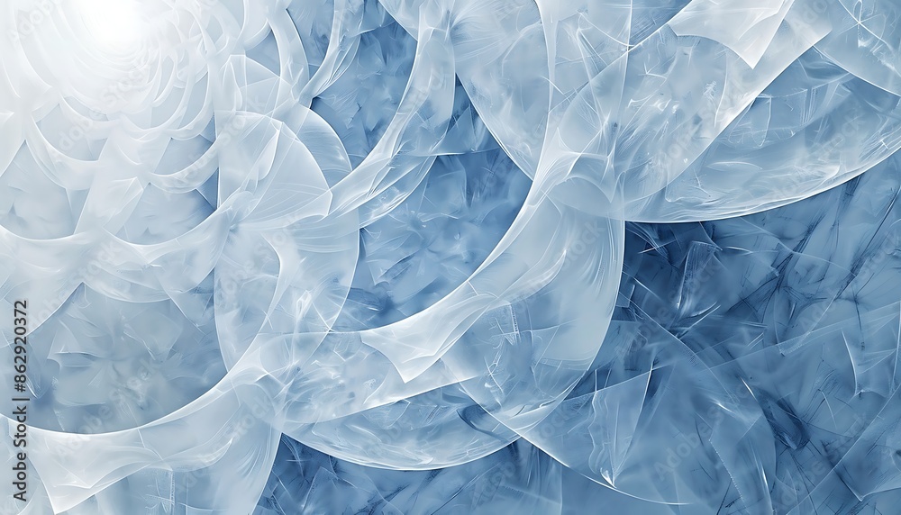 Obraz premium A blue and white background