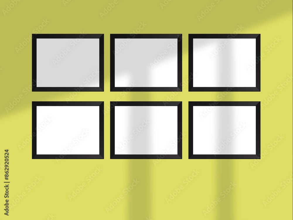Blank mockup minimal with soft shadows and light overlay as template for design presentation Blank mockup minimal with soft shadows and light overlay as template for design presentation