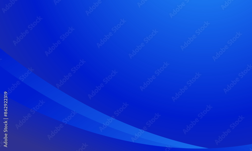blue wave curves with soft gradient abstract background vector blue wave curves with soft gradient abstract background vector
