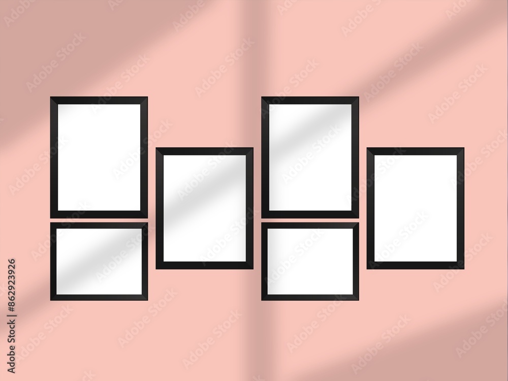 Modern mockup minimal with soft shadows and light overlay as template for design presentation, promotion. Modern mockup minimal with soft shadows and light overlay as template for design presentation, promotion.