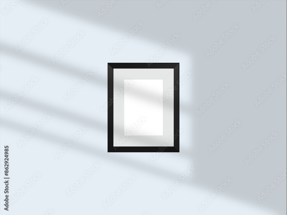 Blank mockup frame photo modern and minimal with soft shadows and light overlay as template for design presentation, promotion, portfolios etc. Blank mockup frame photo modern and minimal with soft shadows and light overlay as template for design presentation, promotion, portfolios etc.