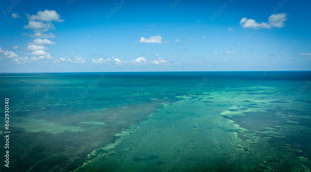 Fototapeta premium tropical island in the ocean